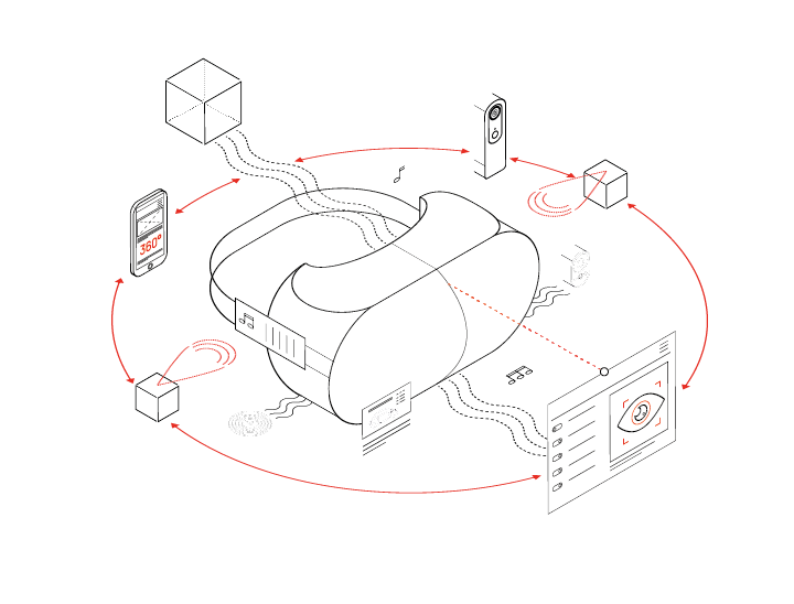 Illustration Virtual & Augmented Reality