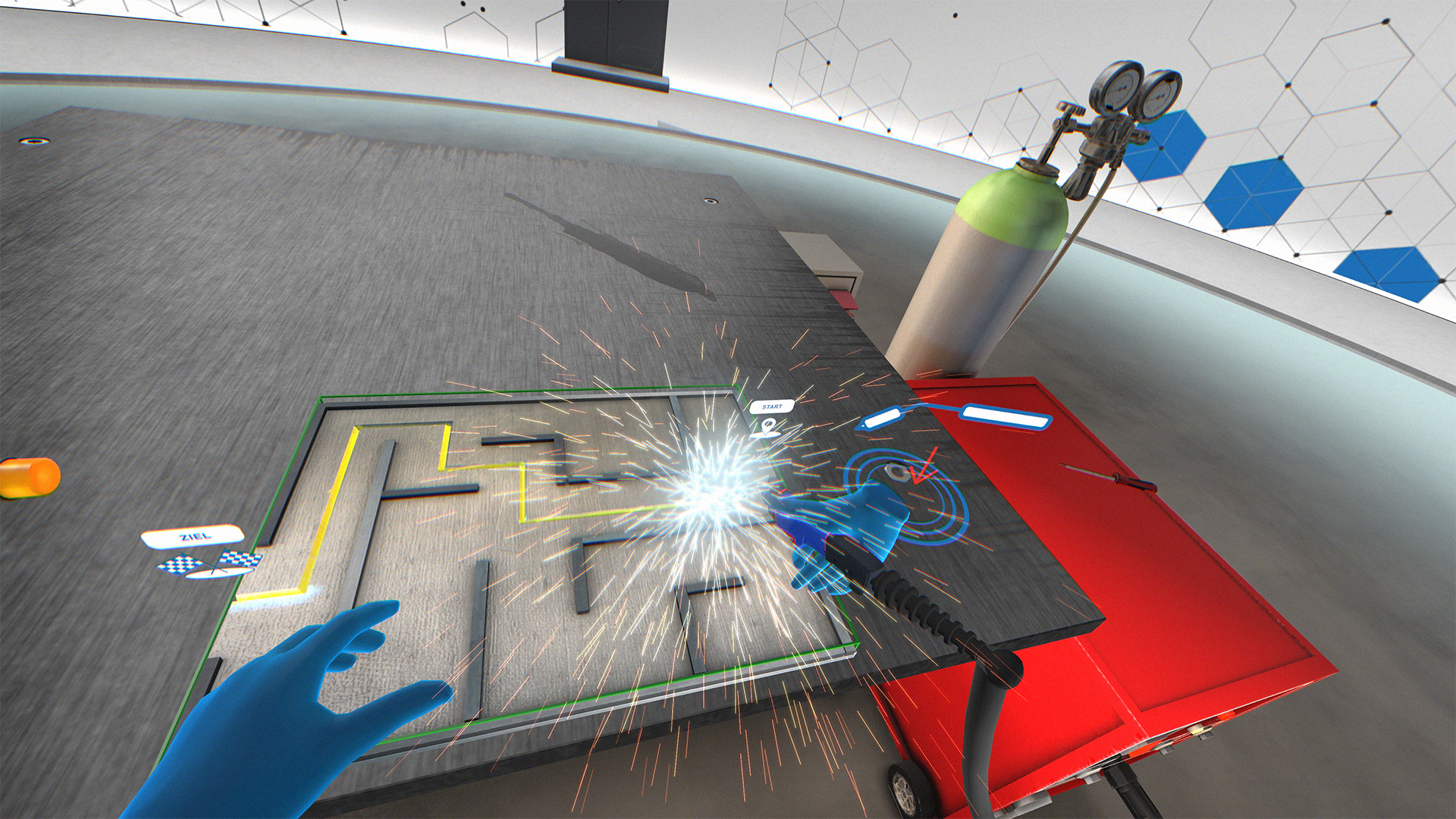 VR-Anwendung Schweißen zur Berufsorientierung